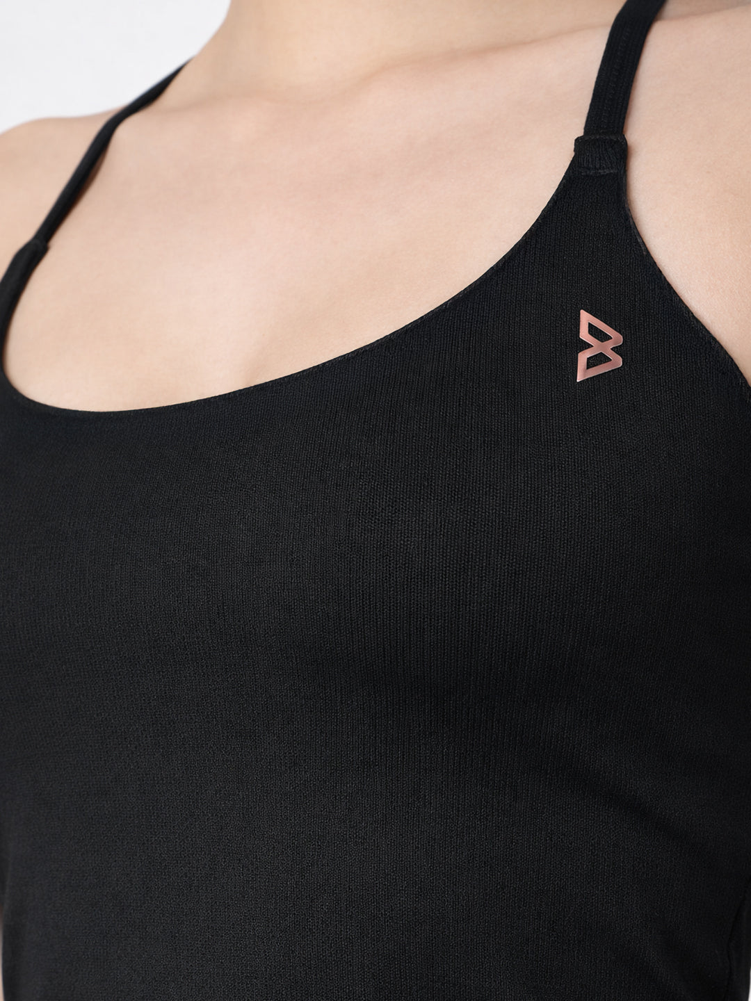 Noir Buttersoft Contour Crop Top