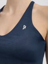 Deep Navy Buttersoft Contour Crop Top