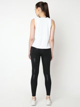 White Overlapping Tank