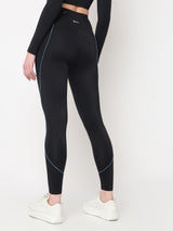 Black & Blue Endurance Leggings