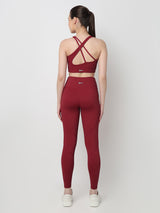 Game Changer Ruby Red Sports Bra