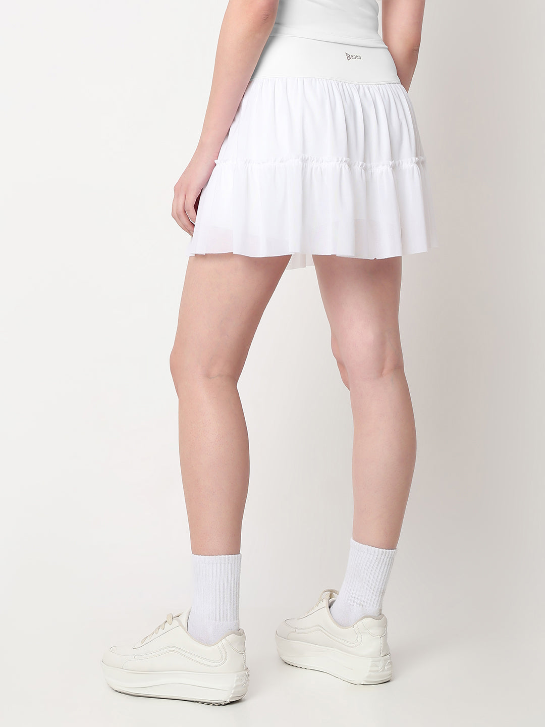 Match Point White Skort