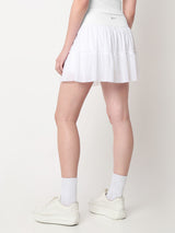 Match Point White Skort