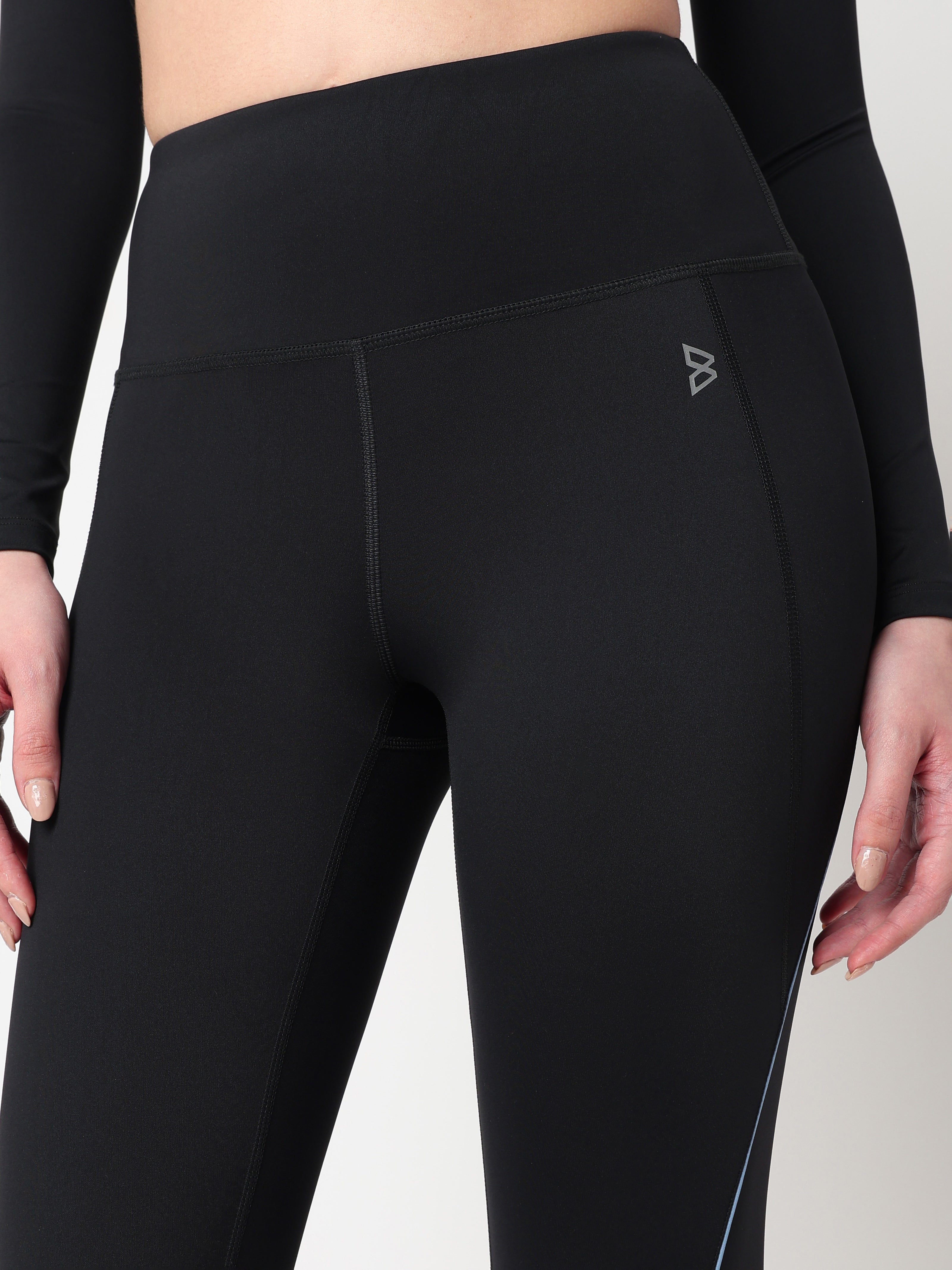 Black & Blue Endurance Leggings