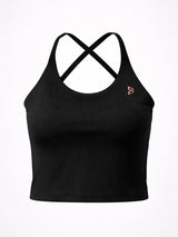 Noir Buttersoft Contour Crop Top