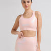 Challenge Accepted Peach Holo Sports Bra