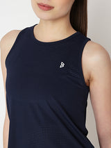 Midnight Navy Open Back Tank