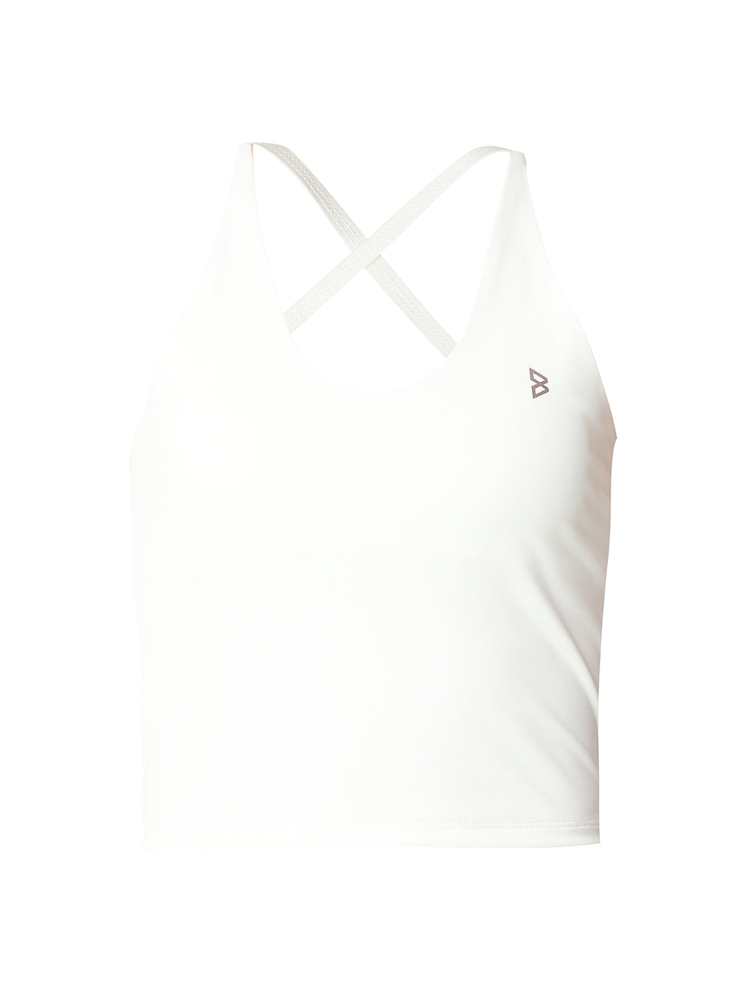 White Ace Crop Top