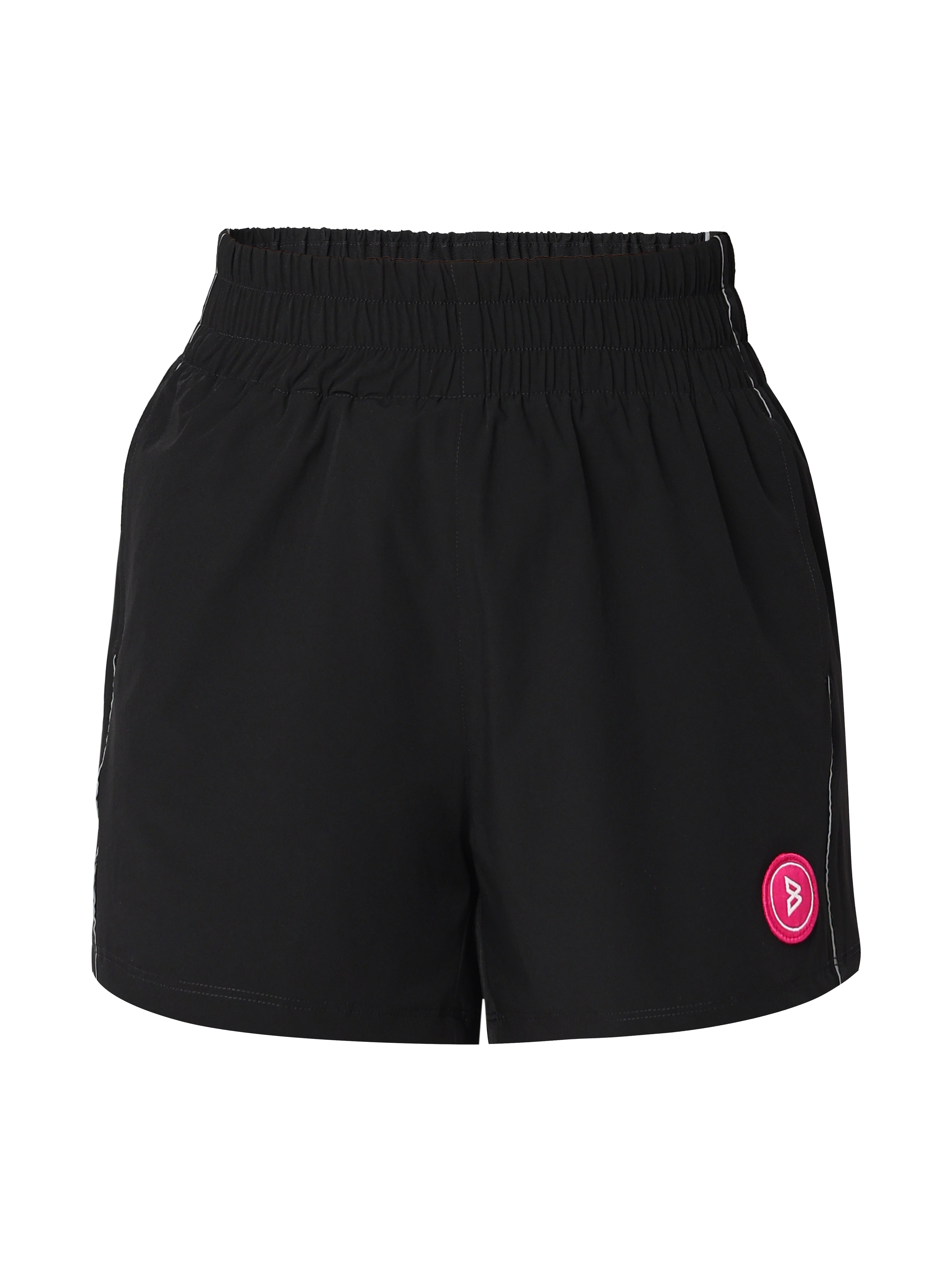 Velocity Black Running Shorts