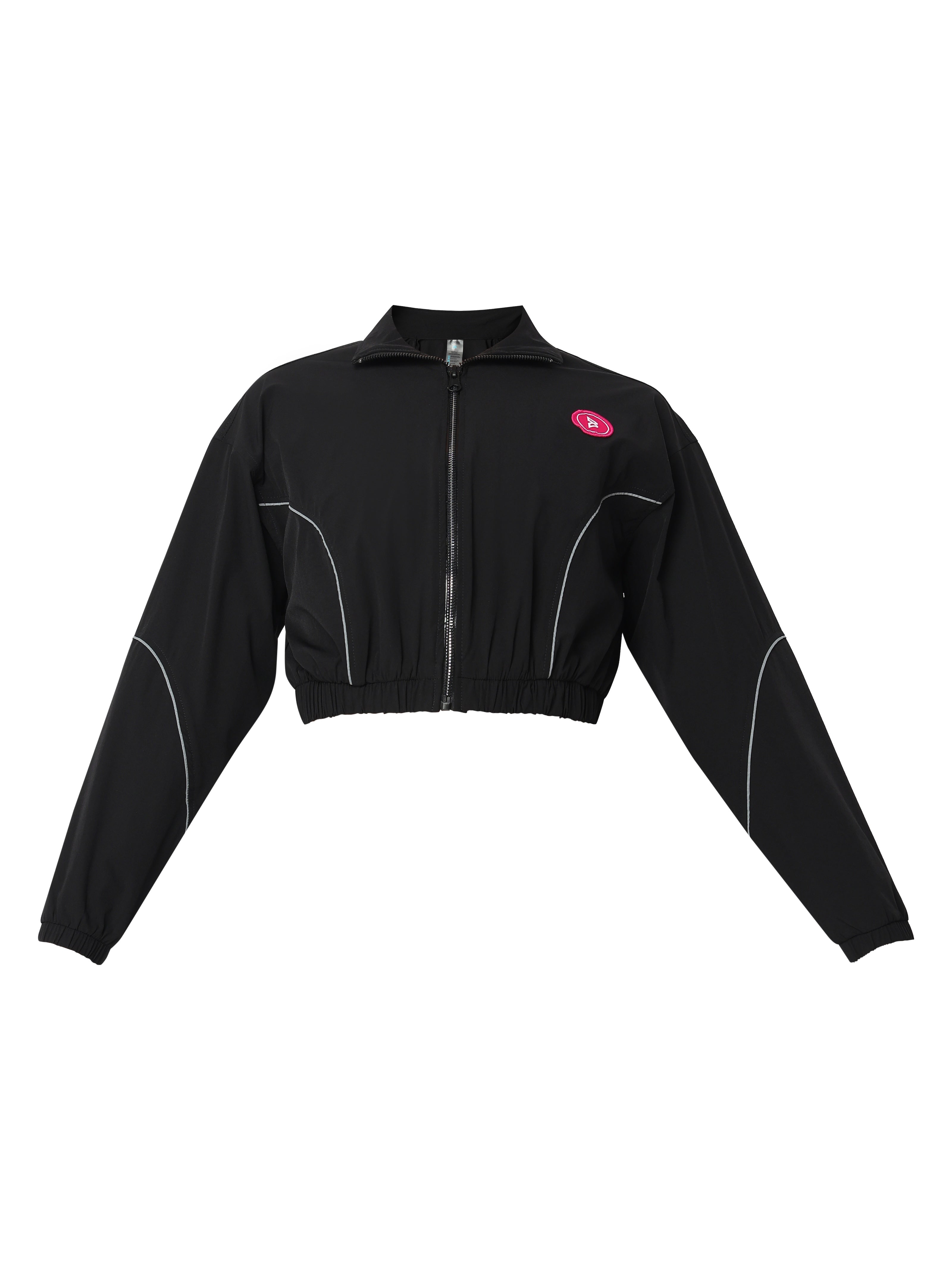 Velocity Black Cropped Jacket