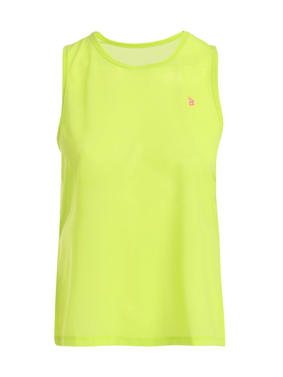 Neon Overlapping Mesh Tank