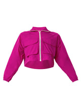 PowerPop Pink Cropped Jacket