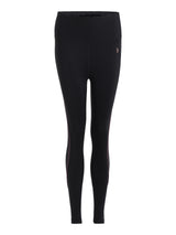 Black & Purple Endurance Leggings