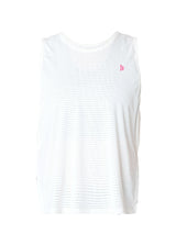 White Overlapping Tank