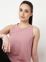 Blush Pink Open Back Tank