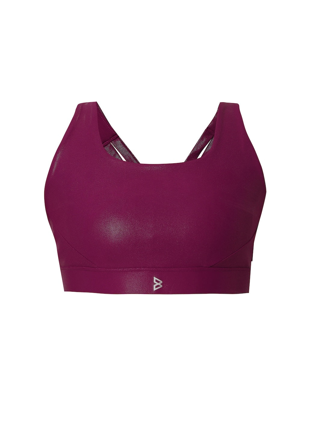 Wine Velocity Gloss Sports Bra
