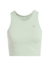 Court Glow Mint Crop Top