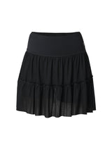 Match Point Black Skort