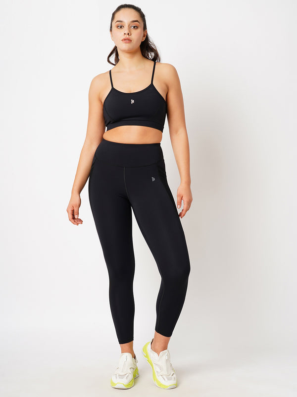Core Black Performance Leggings