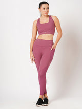 Cranberry Pink Leggings
