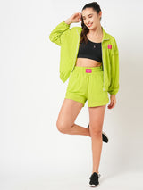 Workin' It Neon Jacket Set
