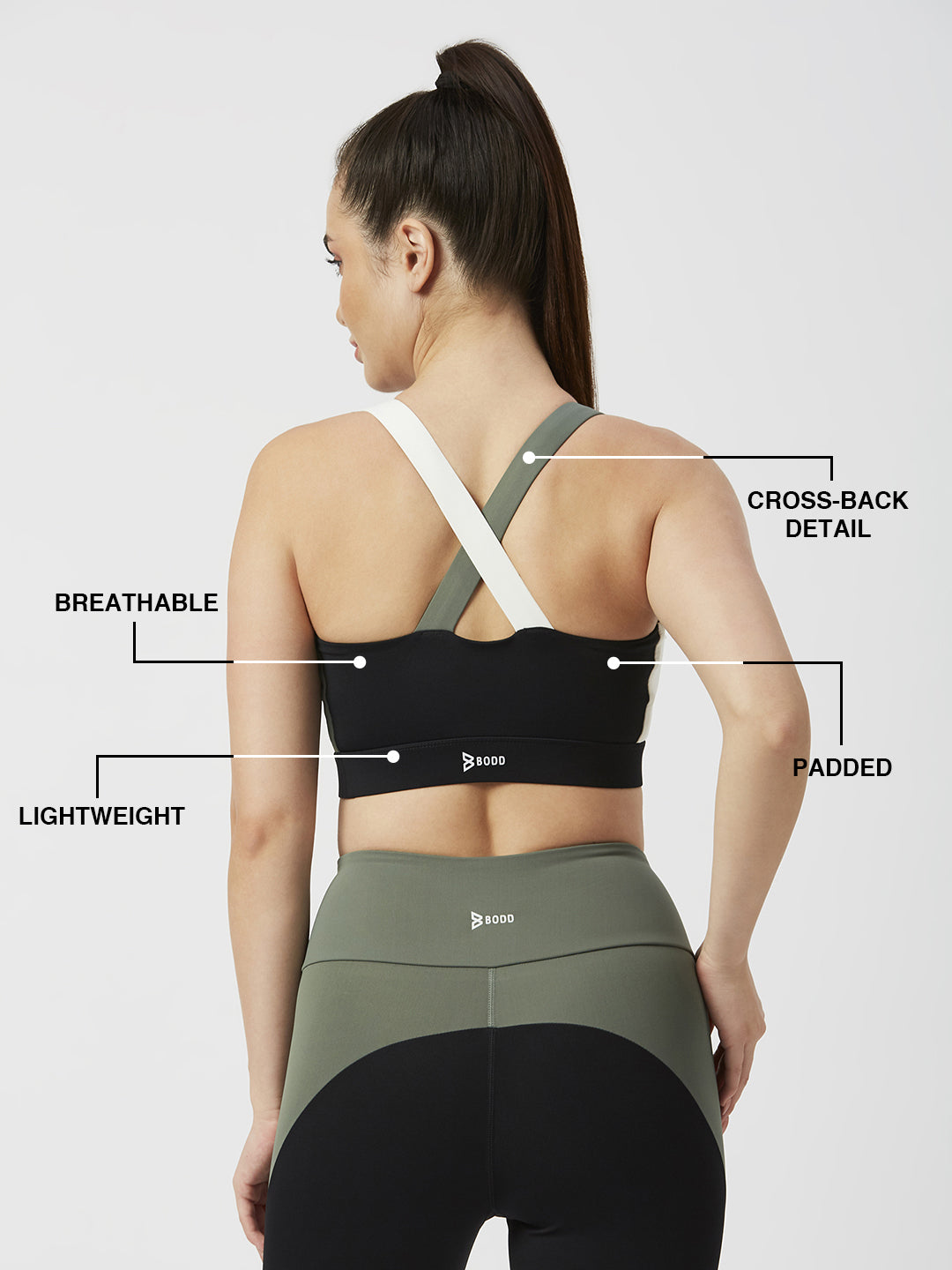 Let’s Have Some Fun Colourblock Sports Bra