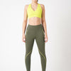 Workin' It Out Olive Essential Leggings