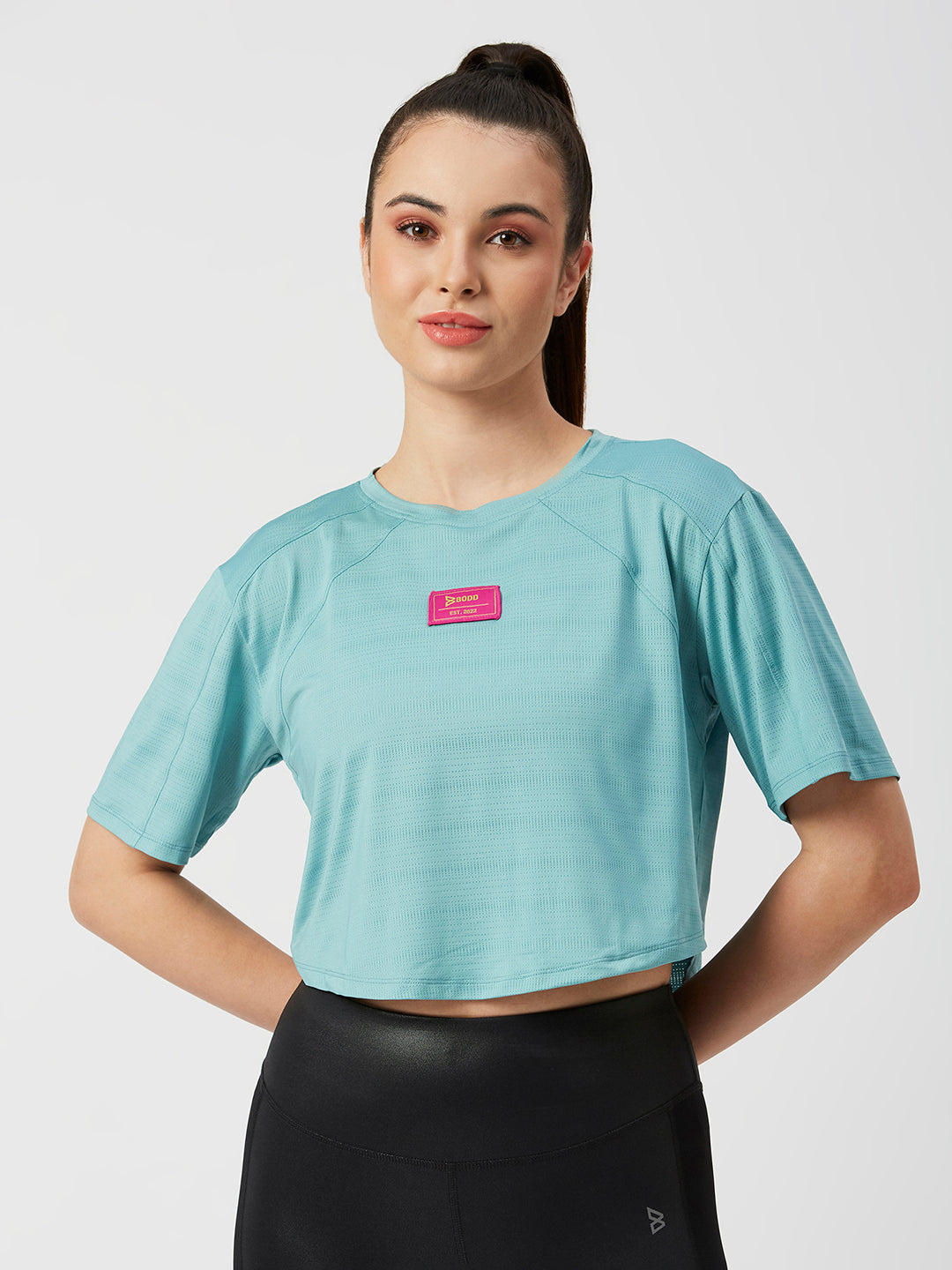Aqua Oversized Tee