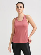 Coral Racerback Tank