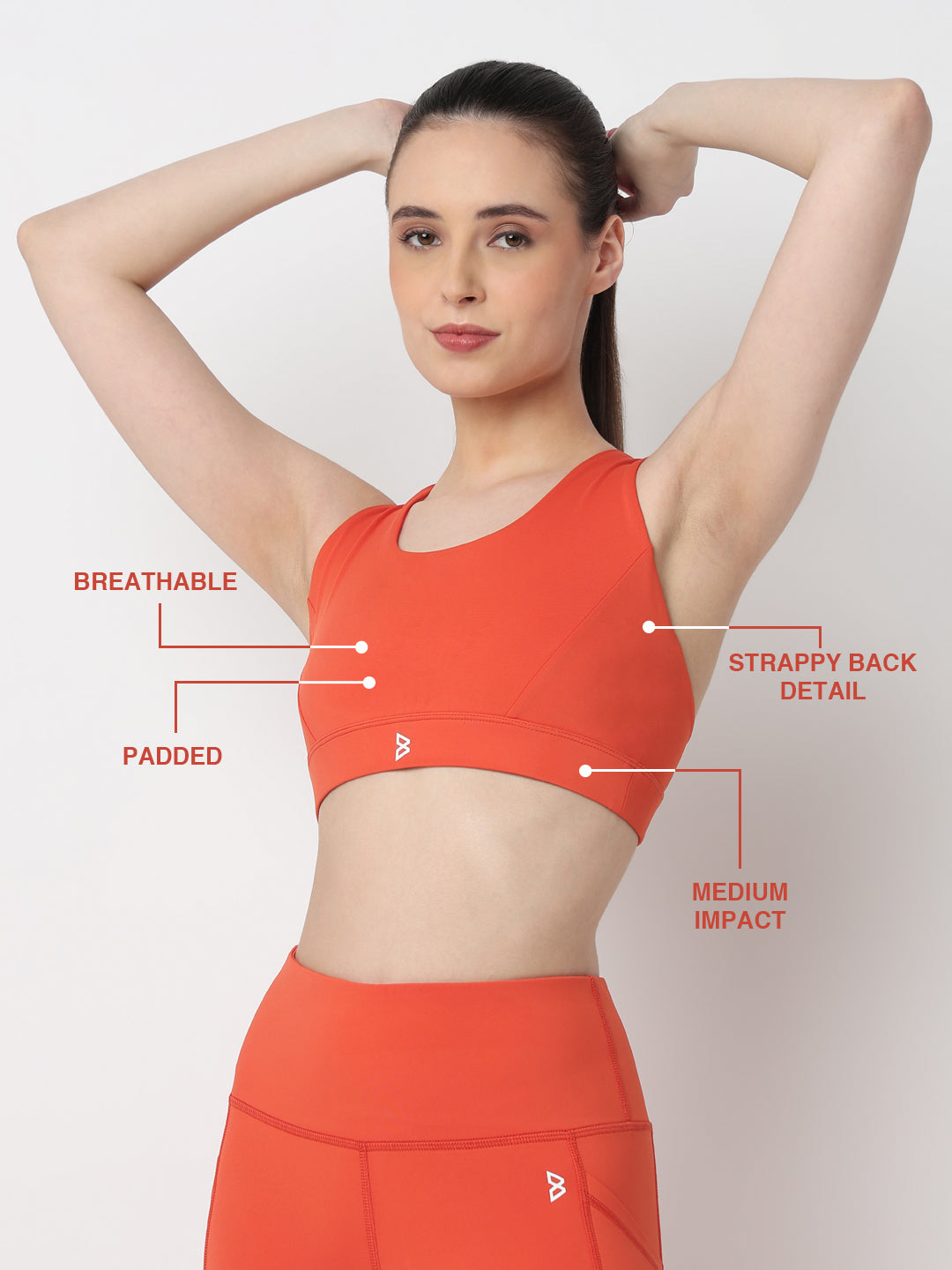 Feelin’ Fire Sports Bra