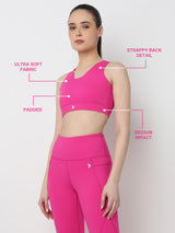 You Got Served Pink Sports Bra