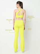 NeonGlow Flared Pants