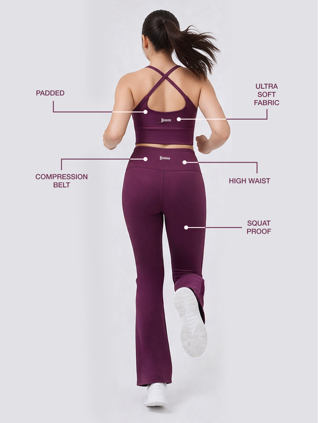 Plum Buttersoft Contour Set