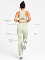 Mint Buttersoft Contour Flared Pants