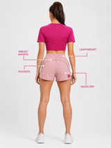 Cotton Candy Running Shorts