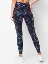 Celestial Marble Metallic Leggings