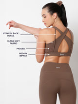 Caramel CoreFit Sports Bra