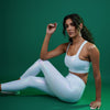 White Holo Leggings BODD ACTIVE