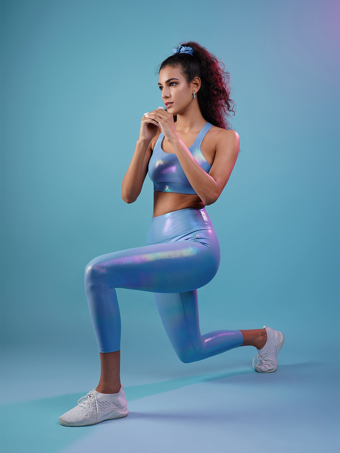 Beachy Blue Holo High Rise Leggings – BODD ACTIVE