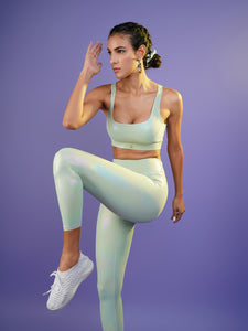 Minty Mint Holo Leggings BODD ACTIVE