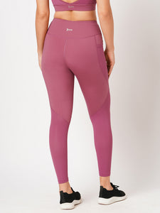 Cranberry Pink Leggings BODD ACTIVE