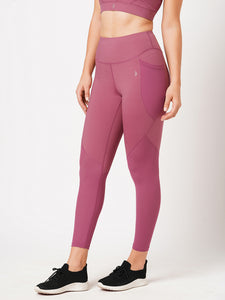 Cranberry Pink Leggings BODD ACTIVE