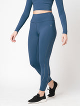 Deep Teal Cut Out Leggings BODD ACTIVE