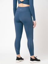 Deep Teal Cut Out Leggings BODD ACTIVE