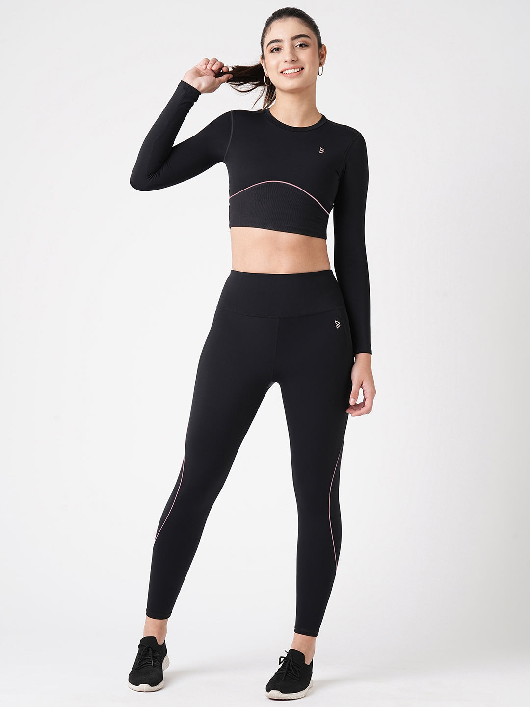 Black & Purple Endurance Set BODD ACTIVE