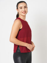 Aurora Red Overlapping Tank BODD ACTIVE