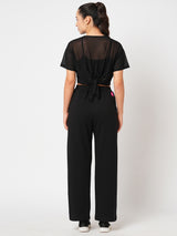 Vacay Ready Black Wide Leg Pants BODD ACTIVE