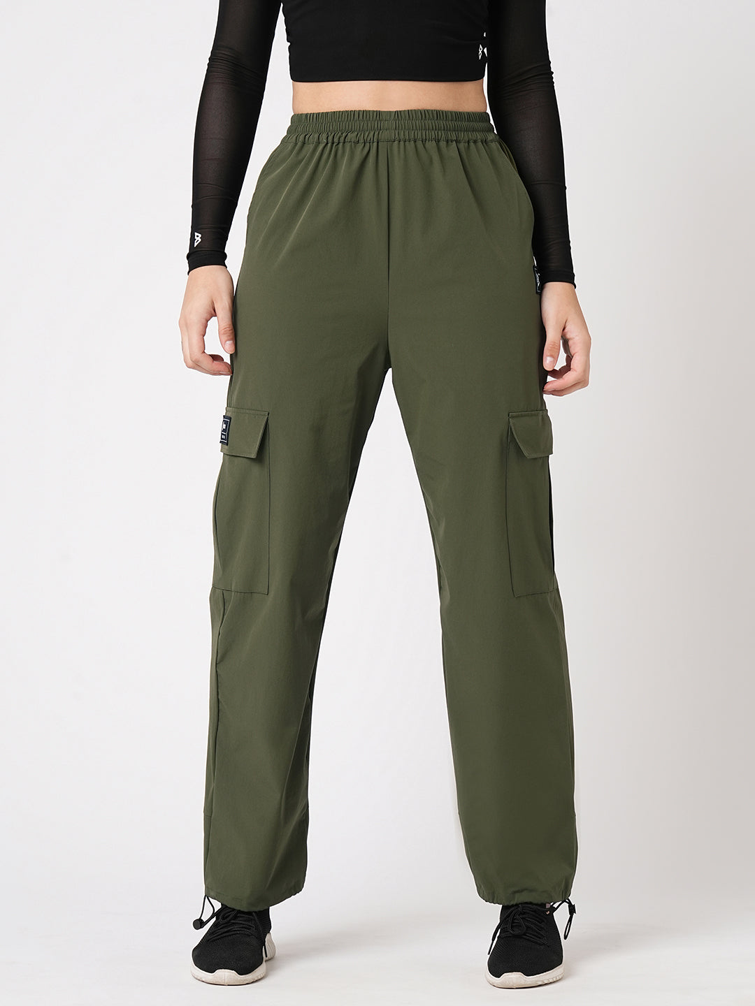 Olivine Parachute Pants BODD ACTIVE
