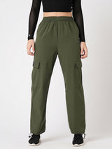 Olivine Parachute Pants BODD ACTIVE