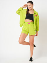 Workin' It Neon Running Shorts BODD ACTIVE
